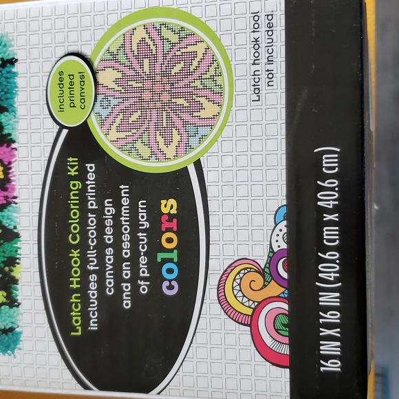 Get hooked latch hook kit with tool - Picture 2 of 7